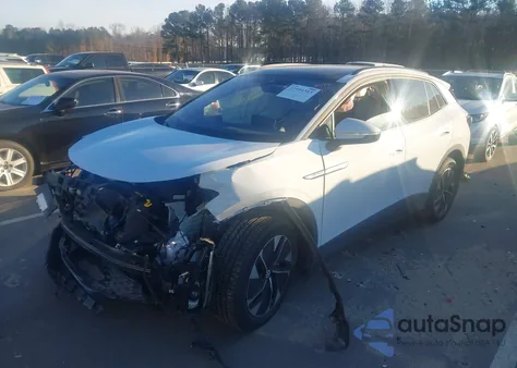 2022 Volkswagen Id.4 Awd Pro S из США, поврежденный, VIN WVGGNPE26NP052987